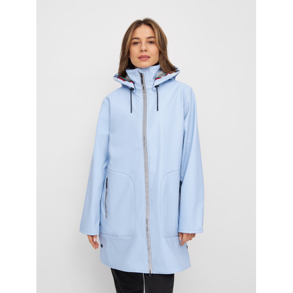 Sky sale blue raincoat