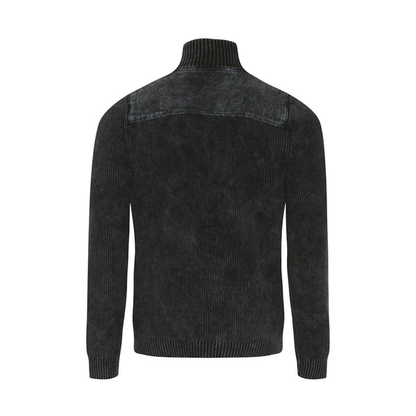 Sea Ranch Archibald Half Zip Knit Black