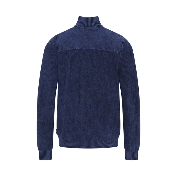 Sea Ranch Archibald Half Zip Knit Blue