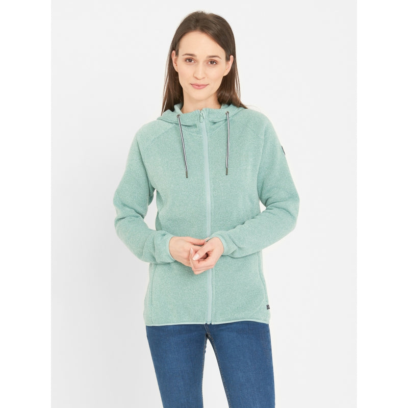 Sea Ranch Bea Fleece Zip Jacket Fleece Blue Surf