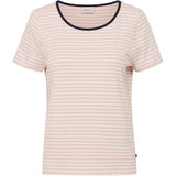 Redgreen Women Cecilie Tee Polo Shirts 140 Rose Pastel Stripe