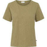 Redgreen Women Celina T-shirt Short Sleeve Tee 074 Khaki