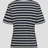 Redgreen Women Cemille T-shirt Short Sleeve Tee 168 Navy Stripe