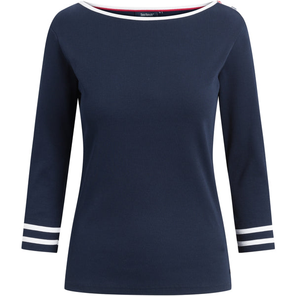 Sea Ranch Charlotte Long Sleeve Tee Long Sleeve Tee SR Navy