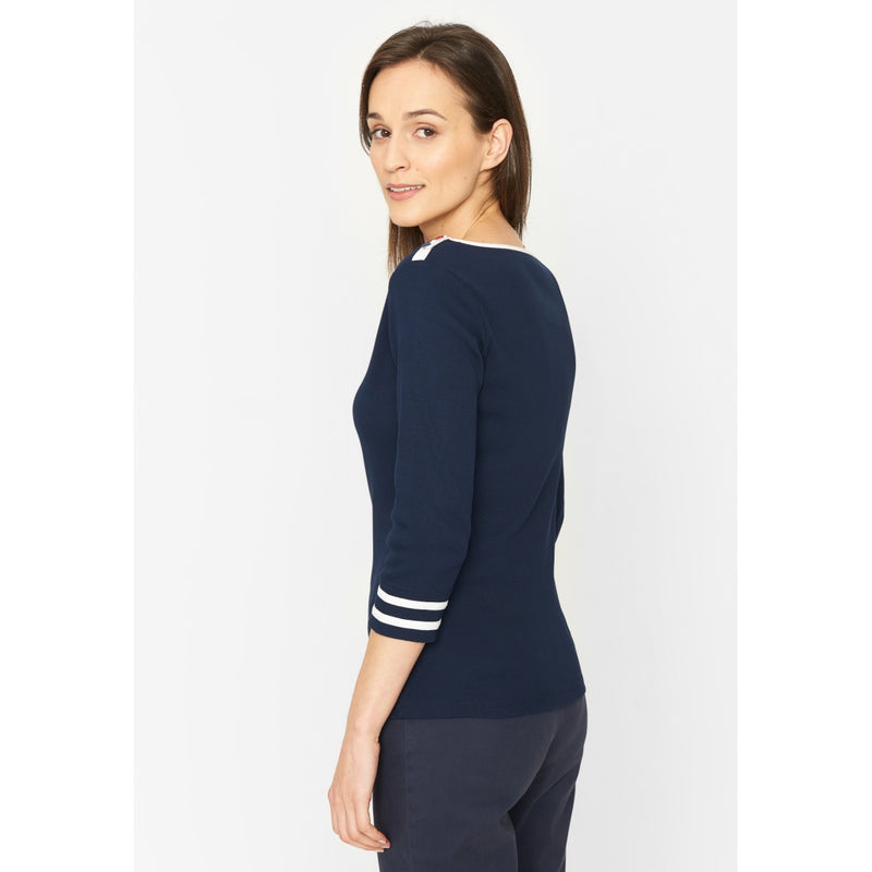 Sea Ranch Charlotte Long Sleeve Tee Long Sleeve Tee SR Navy