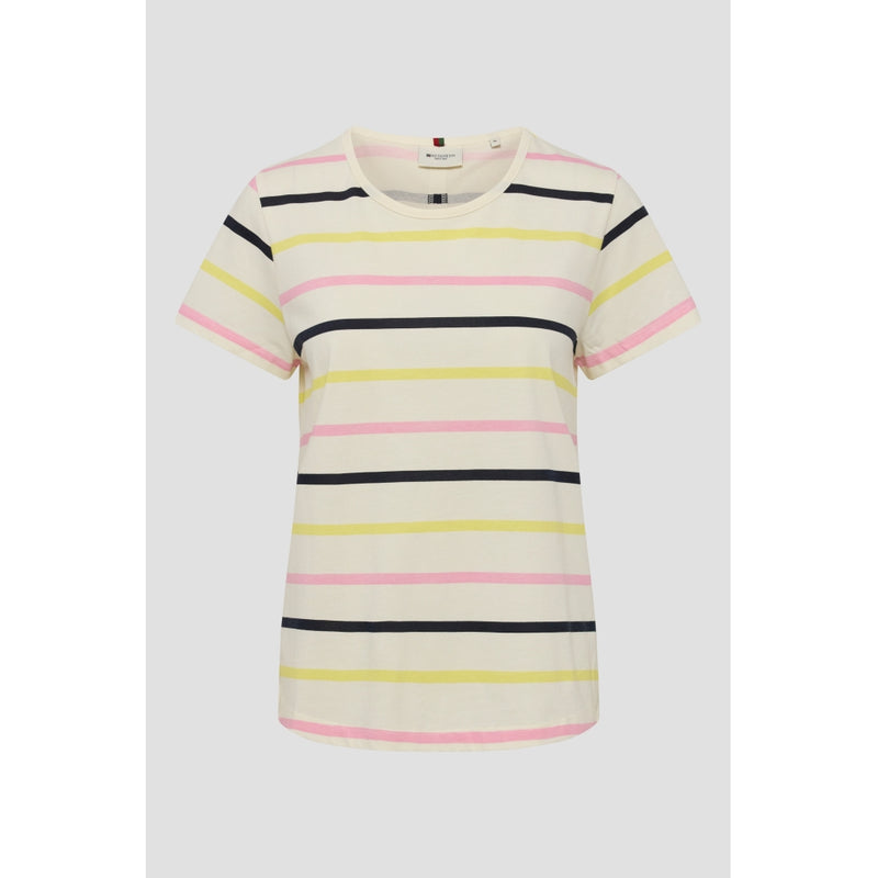 Redgreen Women Chris T-shirt Short Sleeve Tee 141 Rose Stripe