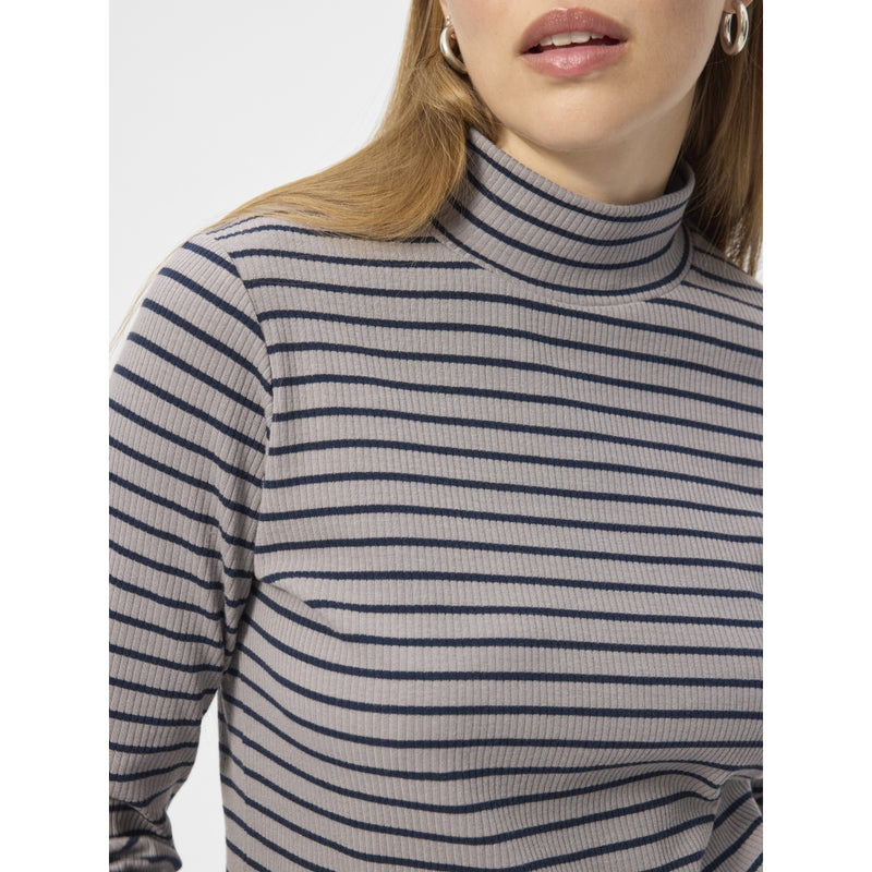 Redgreen Women Crawley Long Sleeve Tee 113 Grey Stripe