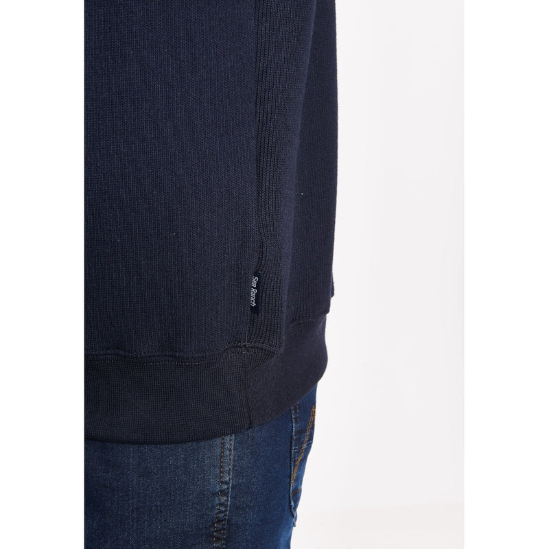 Sea Ranch Cromwell Long Sleeve Half Zip Sweater Sweats Navy