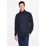 Sea Ranch Cromwell Long Sleeve Half Zip Sweater Sweats Navy