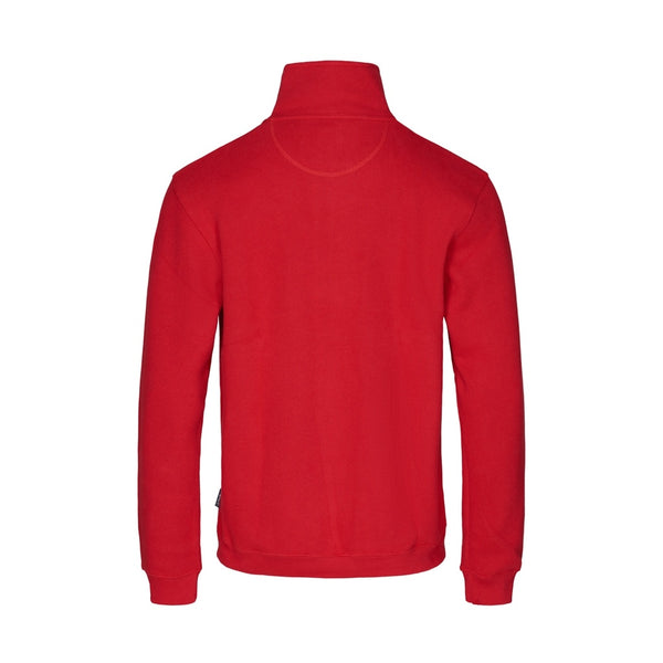 Sea Ranch Cromwell Long Sleeve Half Zip Sweater Sweats Strong Red