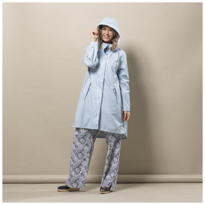 Sea Ranch Elice Rain Coat Jackets and Coats 4091 Cashmere Blue