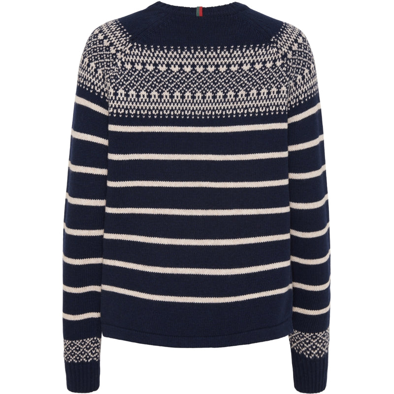 Redgreen Women Jeta Crew Neck Knit Knit 468 Navy