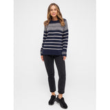 Redgreen Women Jeta Crew Neck Knit Knit 468 Navy