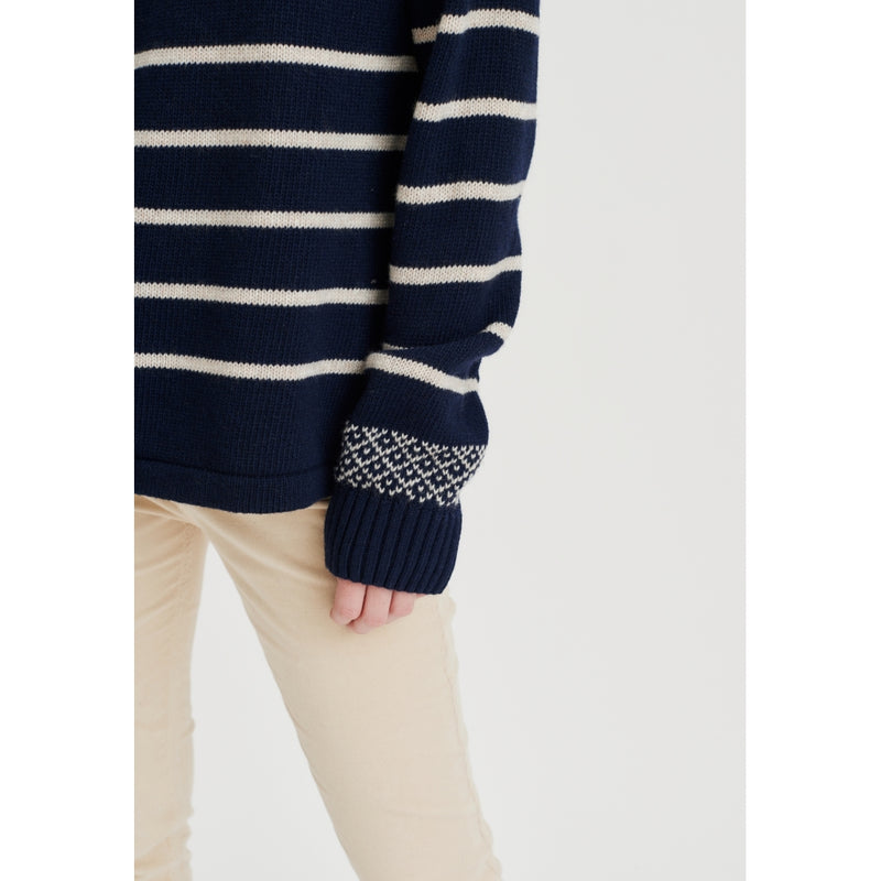 Redgreen Women Jeta Crew Neck Knit Knit 468 Navy