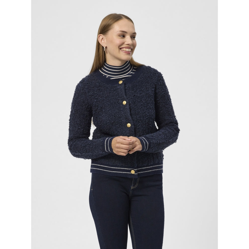 L'AGENCE Navy Pasha Cut Out Knit Sweater New buy With Tags XS