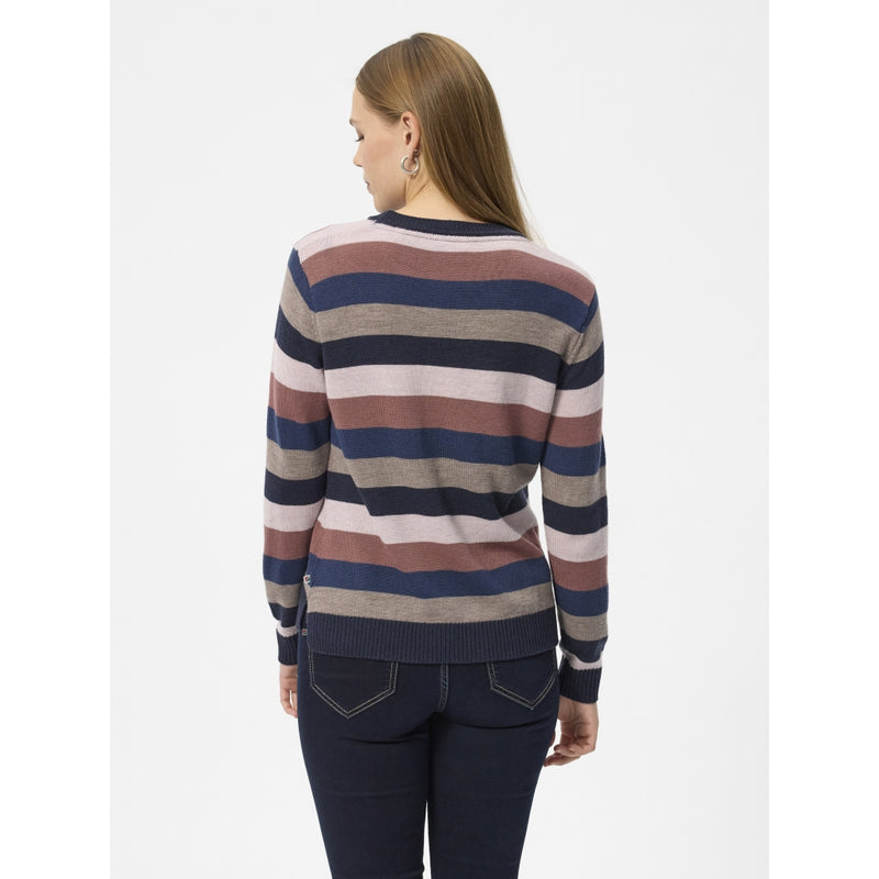 Redgreen Women Joe Knit Knit 143 Pale Pink Stripe