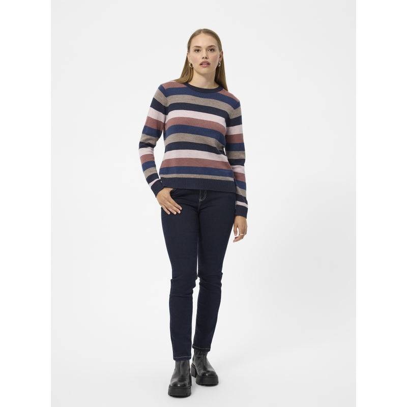 Redgreen Women Joe Knit Knit 143 Pale Pink Stripe