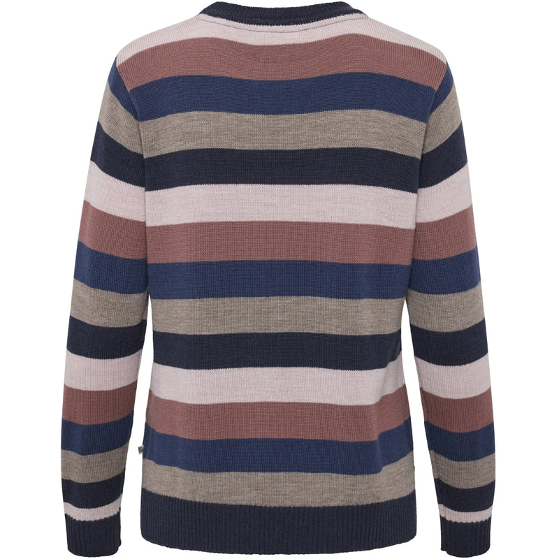 Redgreen Women Joe Knit Knit 143 Pale Pink Stripe