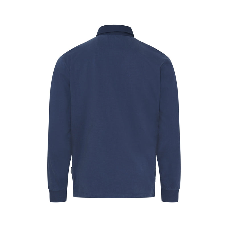 Sea Ranch Klaes Rugby Long Sleeve Tee Blue