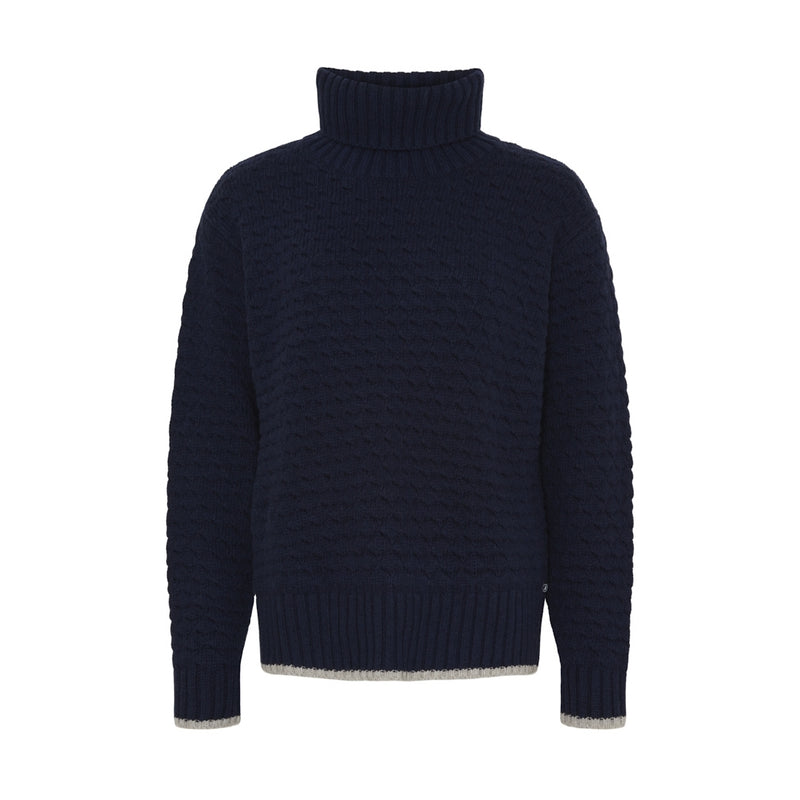 Sea Ranch Lotte Roll Neck Knit SR Navy