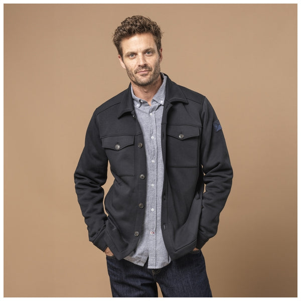 Sea Ranch Mason Overshirt Sweats Dark Navy