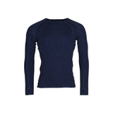 Sea Ranch Mens Merino Wool Crew Neck Underwear Navy