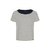 Sea Ranch Patrizia Short Sleeve Tee Short Sleeve Tee Pearl/Dark Navy