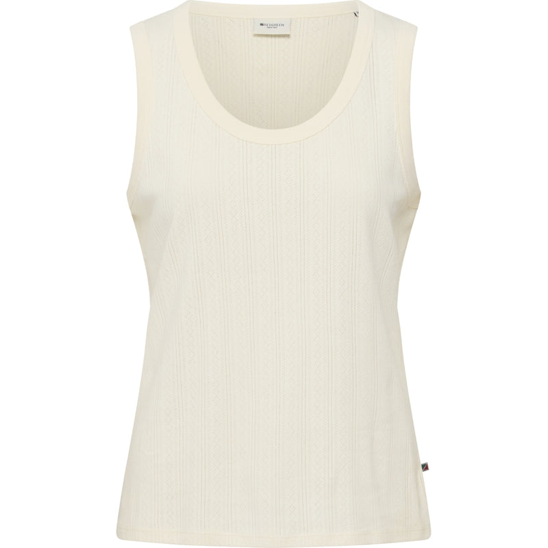 Redgreen Women RG_Cobi Short Sleeve Tee Off White