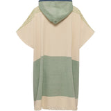 Redgreen Women Rinna Poncho Towels 170 Green Pastel Stripe