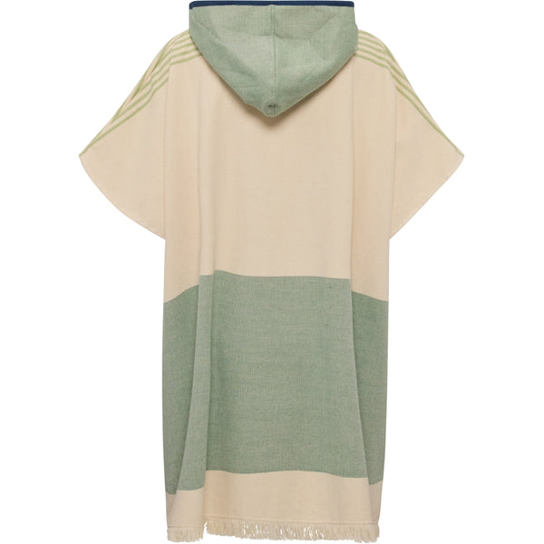 Redgreen Women Rinna Poncho Towels 170 Green Pastel Stripe
