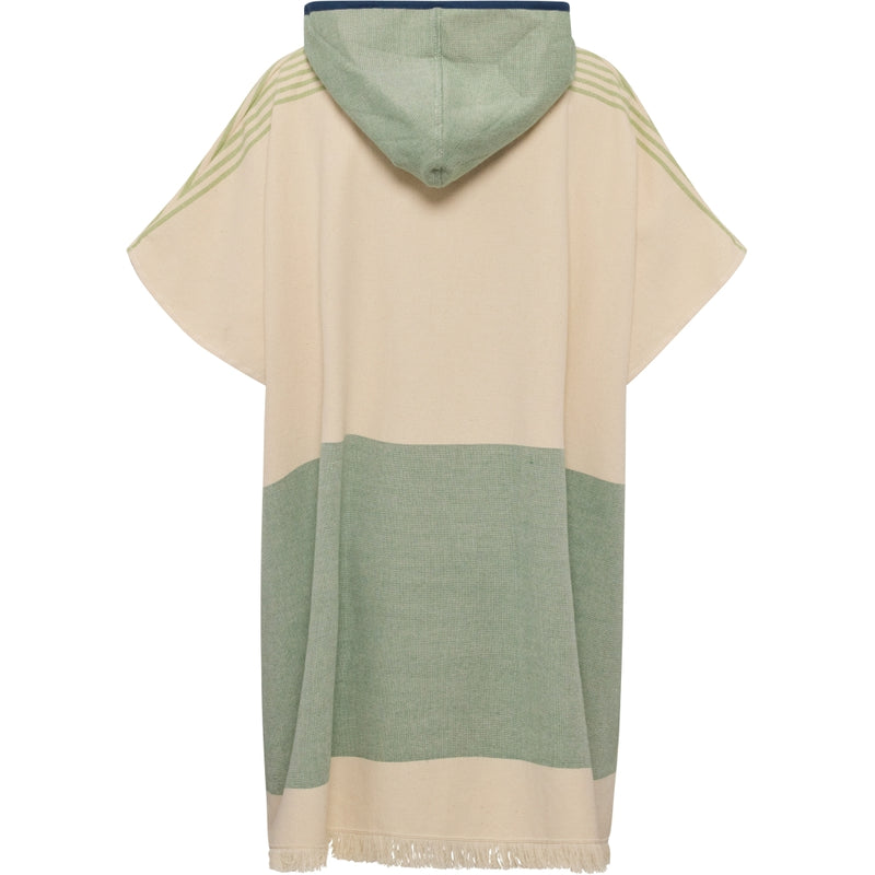 Redgreen Women Rinna Poncho Towels 170 Green Pastel Stripe