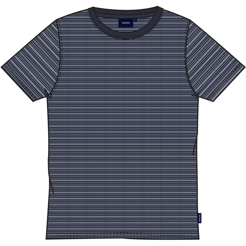 Sea Ranch SR_Fritz Short Sleeve Tee SR Navy/Pearl