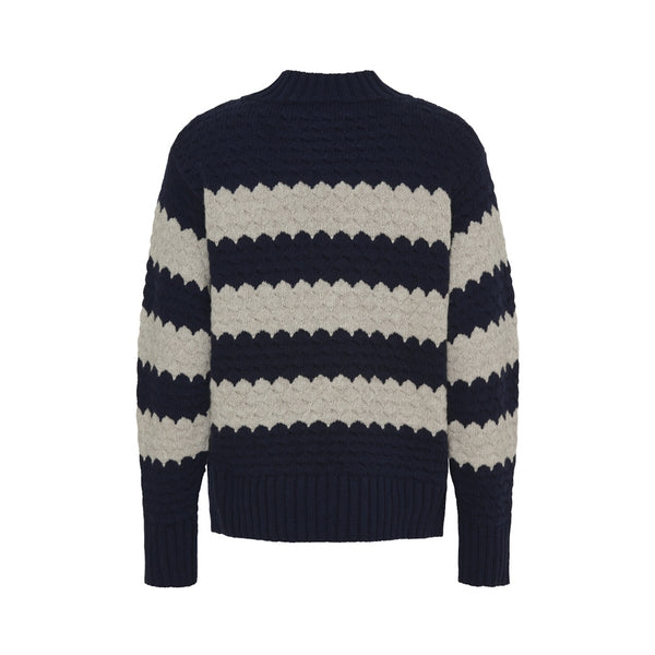 Sea Ranch Sara Bubble Knit Knit SR Navy