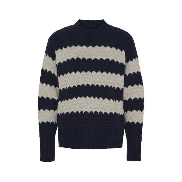 Sea Ranch Sara Bubble Knit Knit SR Navy