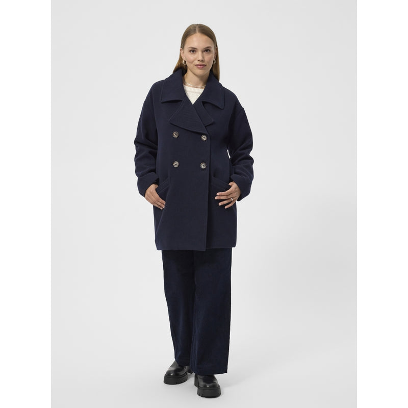 Redgreen Women Senta Coat Jackets and Coats 069 Dark Navy