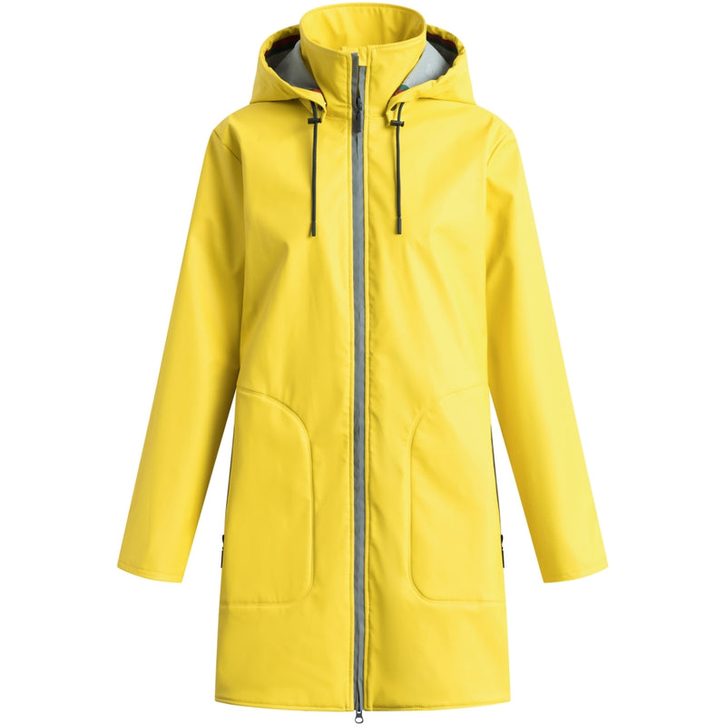 Redgreen Women Silla PU Jacket Jackets and Coats 034 Bright Yellow