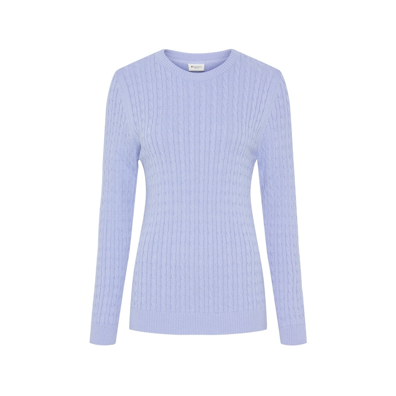 Redgreen Women Simone Cable Knit Knit 062 Light Blue