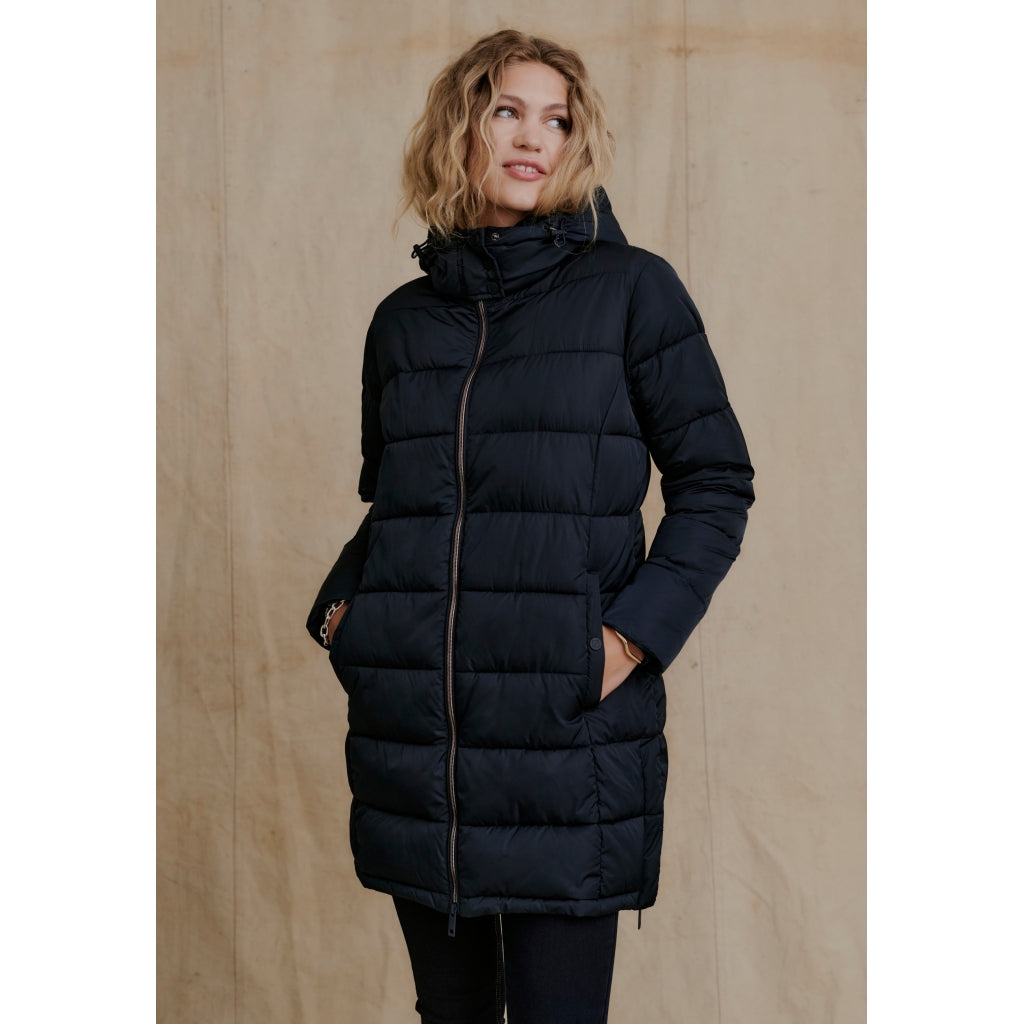 Svenja Coat - Dark Navy – sea-ranch.eu