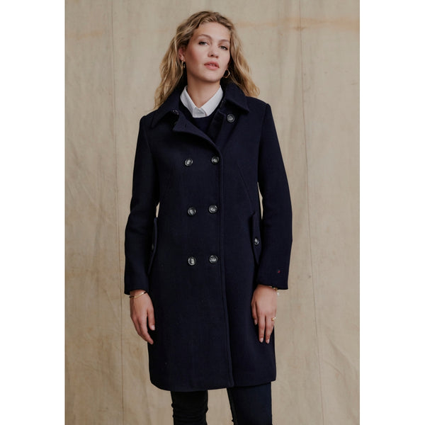 Sylva Coat Dark Navy