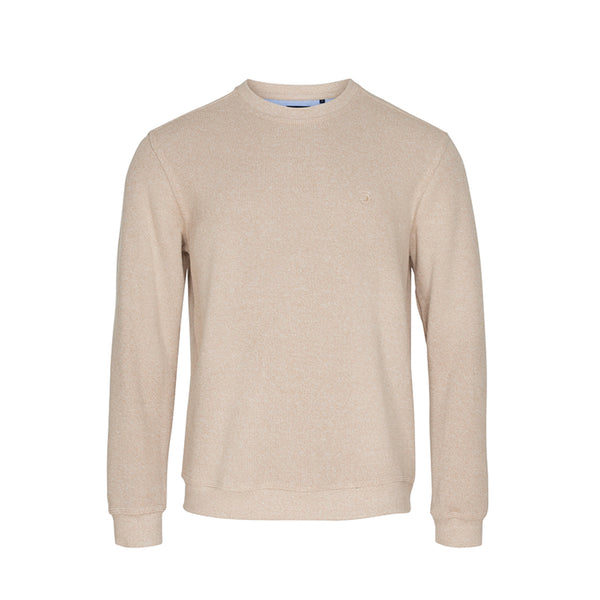 Sea Ranch Winston Long Sleeve Sweatshirt Sweats Sand Melange