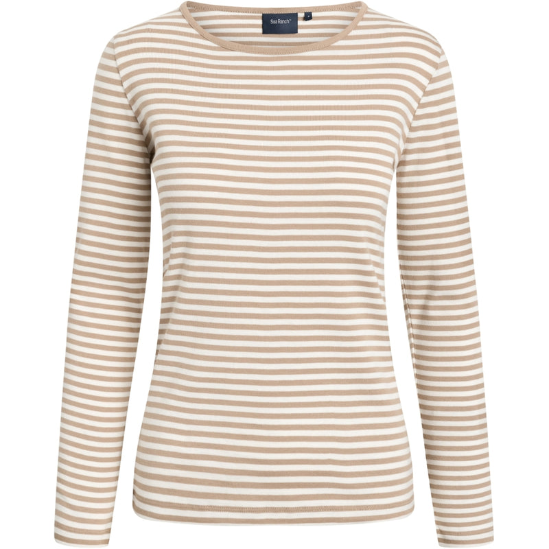 Josefine Long Sleeve T-shirt - / Camel – Pearl